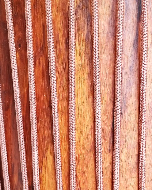 PES verstärktes Djembe Trommel Seil 5 mm Kupferbraun 100 m