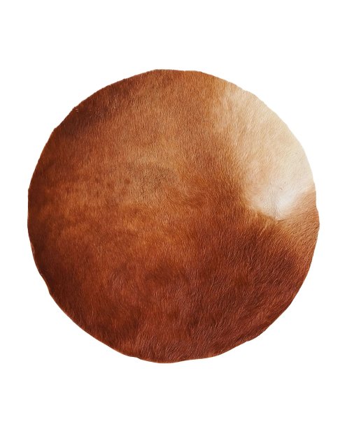 Sehr dünnes Pferdefell mit Haar für Djembe Trommel M