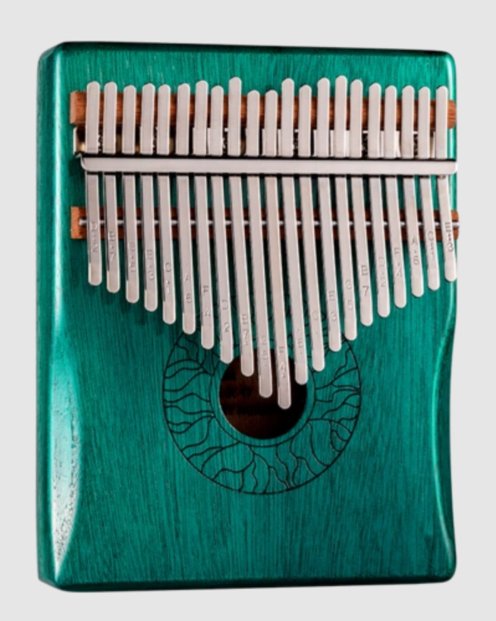 Günstige Eco Kalimba 21 Lamellen Blau