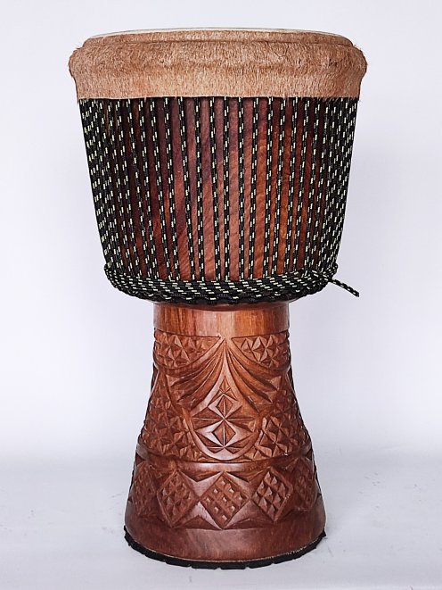 Große Djembe aus Guinea - Oberklasse Djembe Trommel
