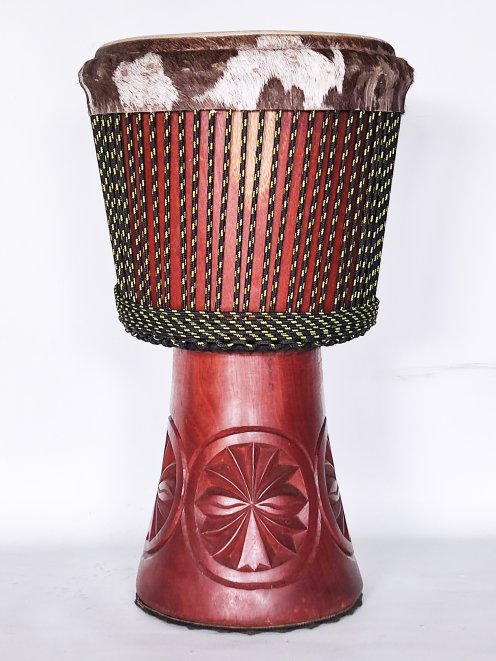 Große Djembe aus Guinea - Oberklasse Djembe Trommel