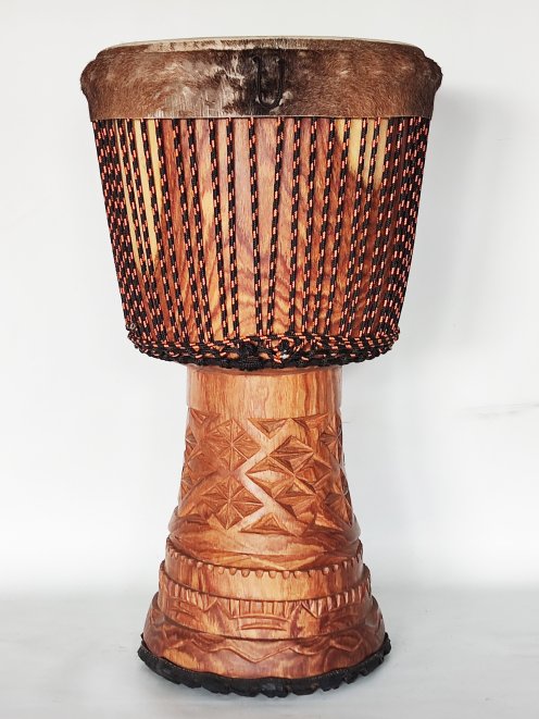 Große Djembe aus Guinea - Oberklasse Djembe Trommel