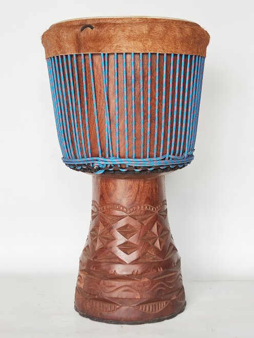 Große Djembe aus Guinea - Oberklasse Djembe Trommel