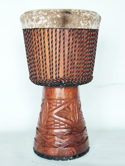 Große Djembe aus Guinea - Oberklasse Djembe Trommel