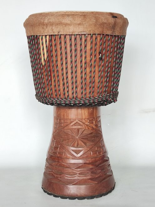 Große Djembe aus Guinea - Oberklasse Djembe Trommel