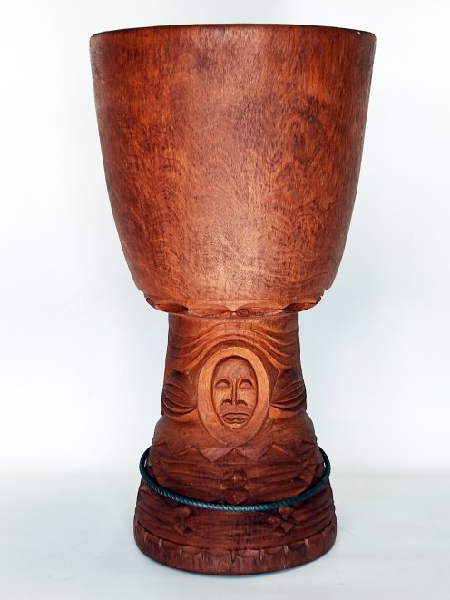 Oberklasse Djembe-Korpus - Top Mali Djembe-Korpus 6437