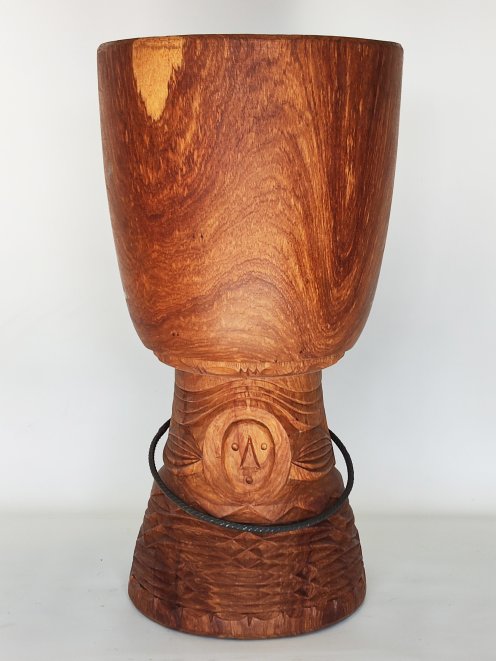 Oberklasse Djembe-Korpus - Top Mali Djembe-Korpus 6438