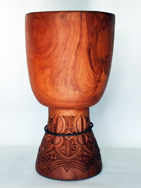 Oberklasse Djembe-Korpus - Top Mali Djembe-Korpus 6439