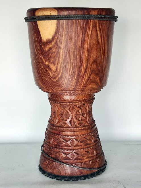 Palisander (Gueni) Djembe Korpus aus Guinea - Oberklasse Djembe