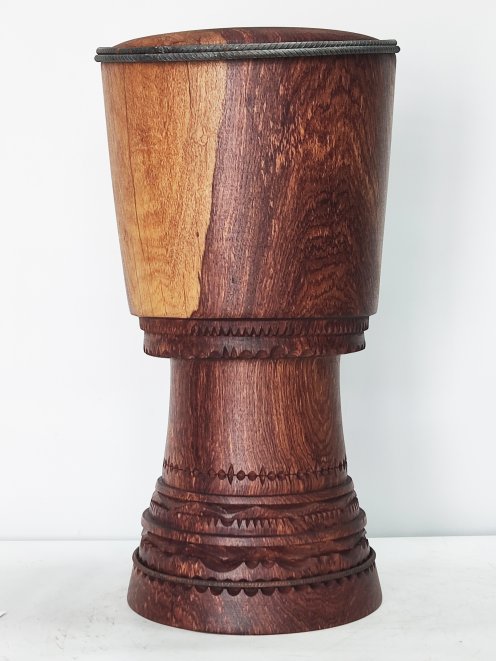 Oberklasse Djembe-Korpus - Top Mali Djembe-Korpus 6436