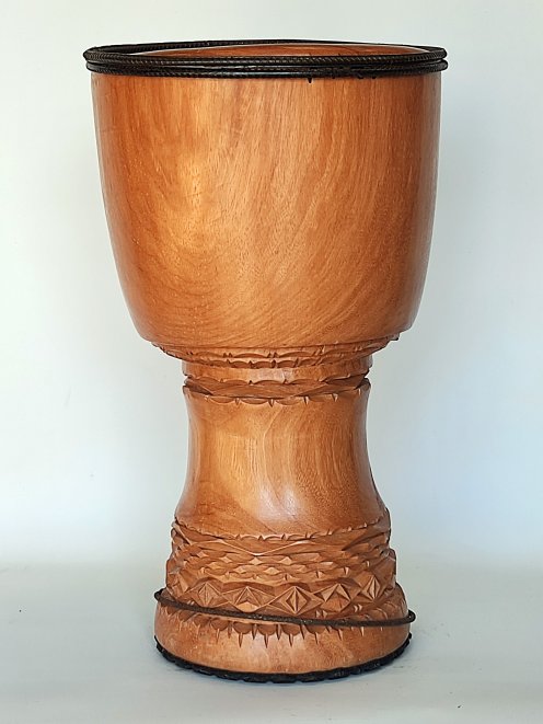 Lenke Djembe Korpus aus Guinea - Oberklasse Djembe