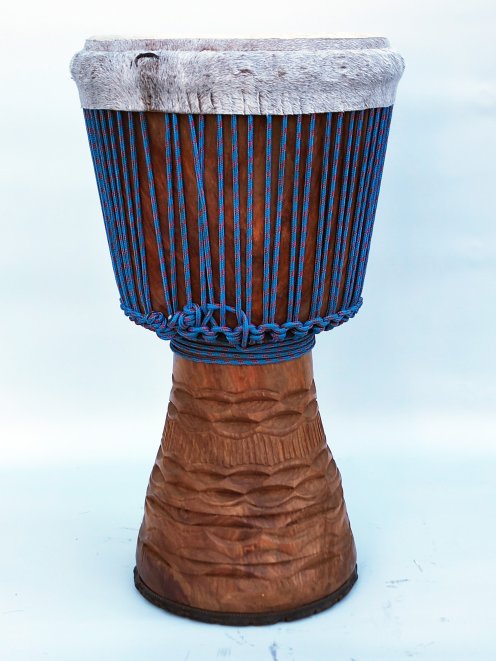 Große Djembe aus Guinea - Oberklasse Djembe Trommel