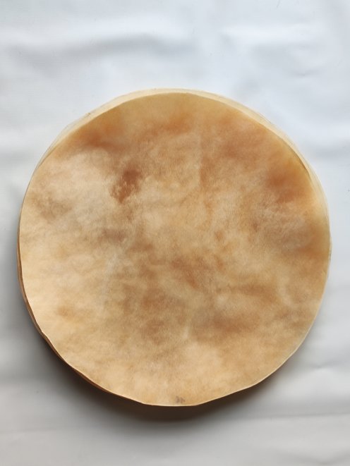 Großes Kuhfell ohne Haar für Djembe Trommel Percussion