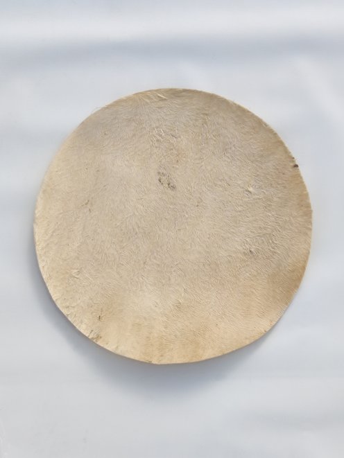 Dünnes Maultierfell mit Haar für Djembe Trommel M