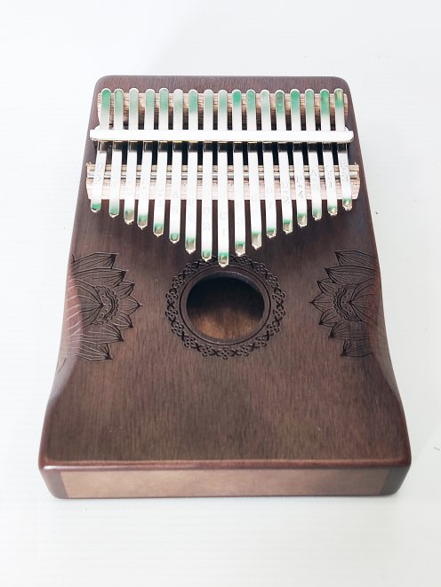 Günstige Eco Kalimba 17 Lamellen Braun