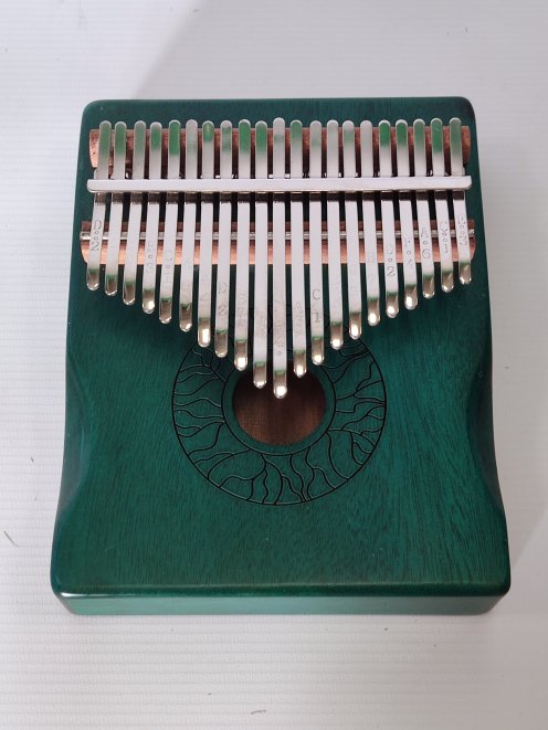 Günstige Eco Kalimba 21 Lamellen Blau