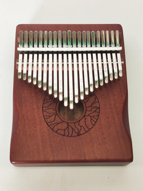Günstige Eco Kalimba 21 Lamellen Rot