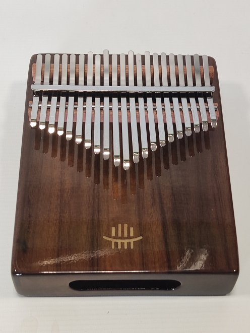 Premium Profi Kalimba 21 Lamellen Walnuß