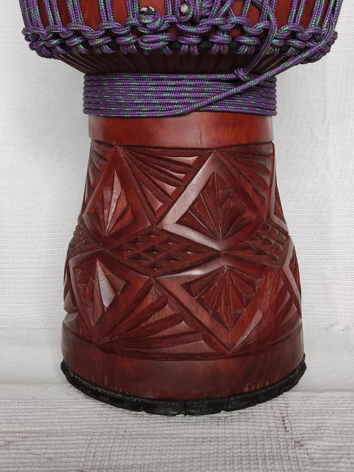 Große Djembe aus Guinea - Oberklasse Djembe Trommel