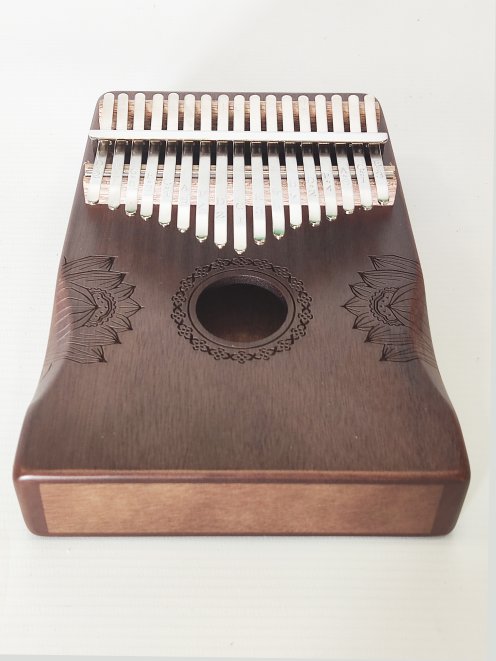 Günstige Eco Kalimba 17 Lamellen Braun