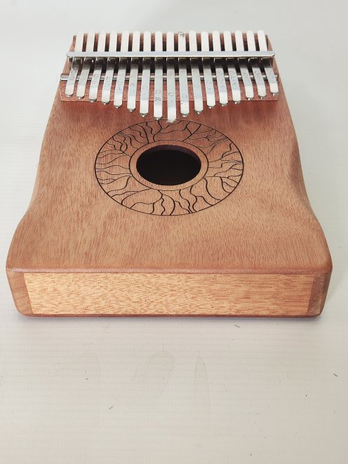 Günstige Eco Kalimba 17 Lamellen Mahagoni