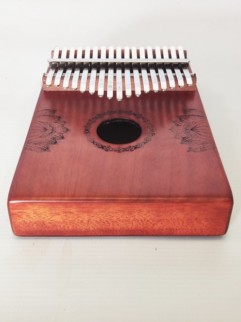 Günstige Eco Kalimba 17 Lamellen Rot