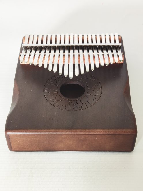 Günstige Eco Kalimba 21 Lamellen Braun