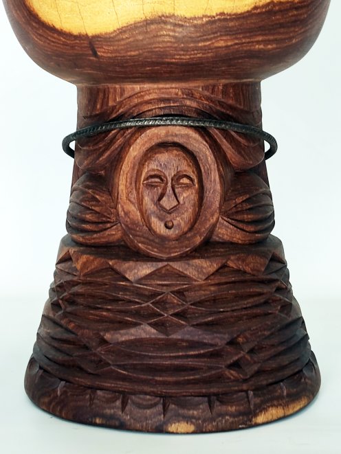 Oberklasse Djembe-Korpus - Top Mali Djembe-Korpus 6436
