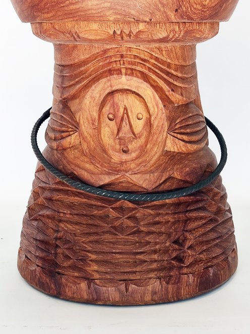 Oberklasse Djembe-Korpus - Top Mali Djembe-Korpus 6438