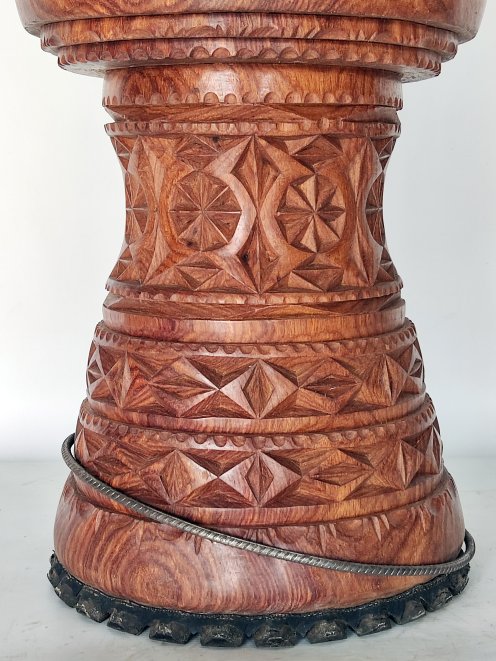 Palisander (Gueni) Djembe Korpus aus Guinea - Oberklasse Djembe