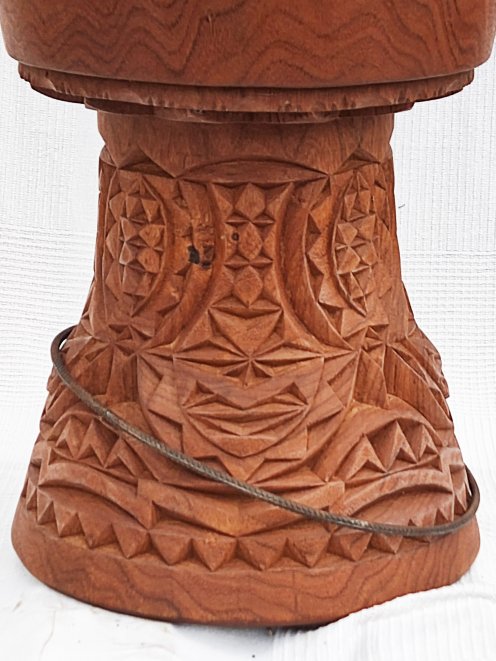 Oberklasse Djembe-Korpus - Top Mali Djembe-Korpus 6375