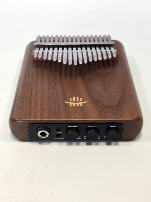 Elektrische Kalimba Schwarznuss 17 Lamellen