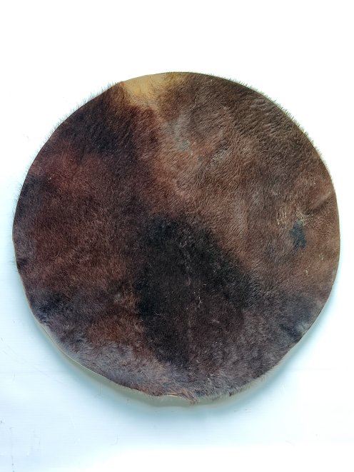 Großes Pferdefell mit Haaren für Djembe Trommel
