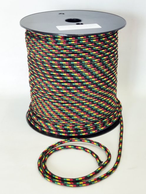 Djembe PES Tau 5 mm Schwarz / Panafrica 100 m