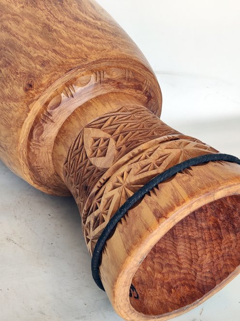 Premium Qualität Djembe Korpus aus Guinea