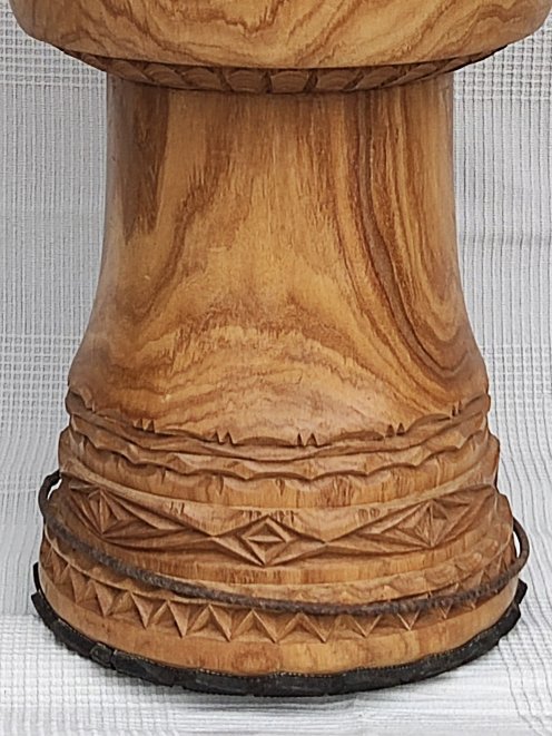 Palisander (Gueni) Djembe Korpus aus Guinea - Oberklasse Djembe