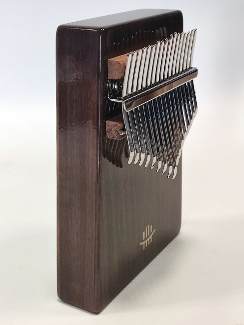Premium Profi Kalimba 17 Lamellen Walnuß