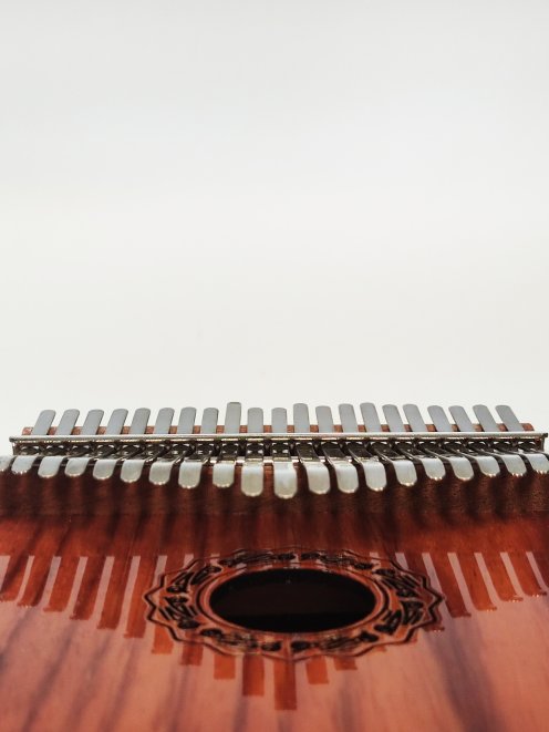 Beste hohle Top Kalimba 21 Lamellen Rotem Palisander