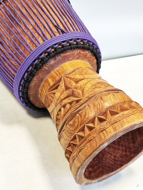 Palisander (Gueni) Djembe aus Guinea - Oberklasse Djembe