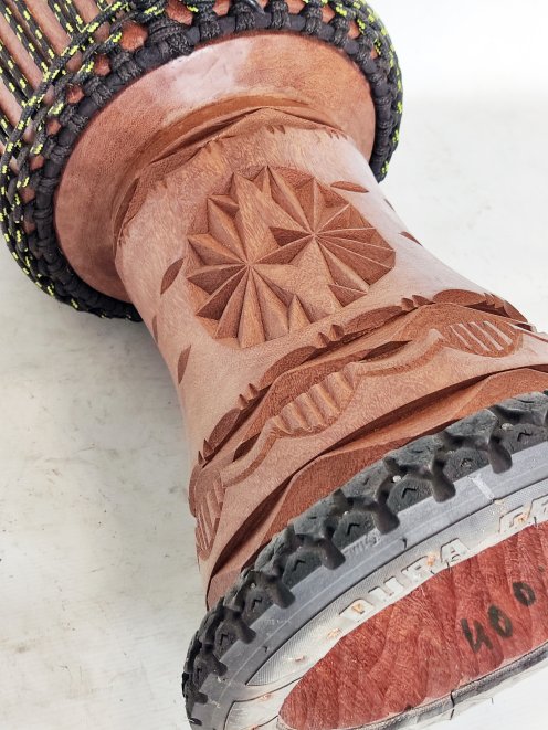 Große Djembe aus Guinea - Oberklasse Djembe Trommel