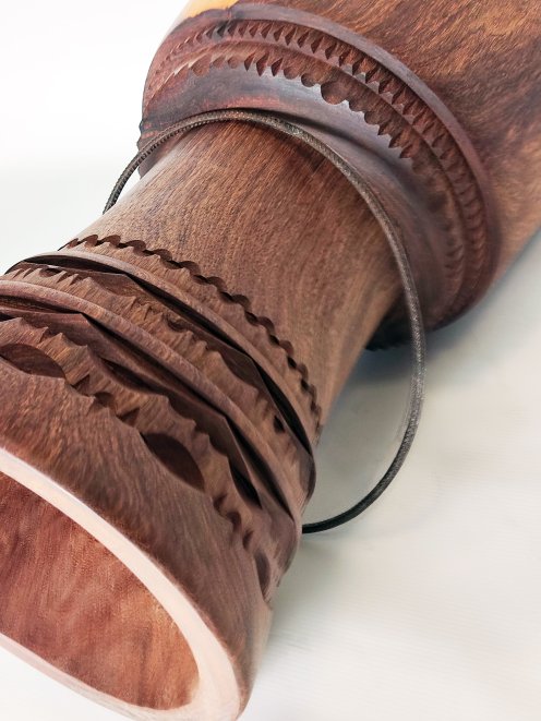 Oberklasse Djembe-Korpus - Top Mali Djembe-Korpus 6440