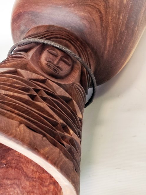 Oberklasse Djembe-Korpus - Top Mali Djembe-Korpus 6436