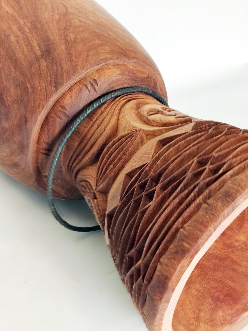 Oberklasse Djembe-Korpus - Top Mali Djembe-Korpus 6438