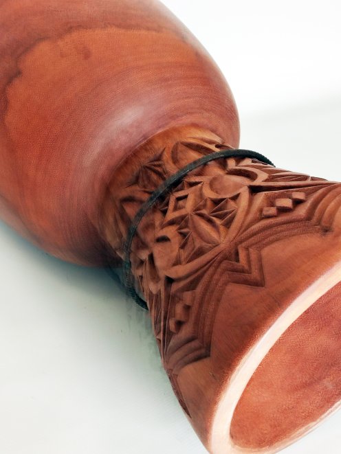 Oberklasse Djembe-Korpus - Top Mali Djembe-Korpus 6439