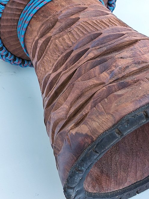 Große Djembe aus Guinea - Oberklasse Djembe Trommel