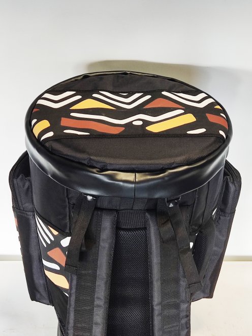 Roots Percussions Premium Qualität Djembe Tasche Bogolan