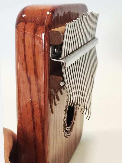 Beste hohle Top Kalimba 21 Lamellen Rotem Palisander