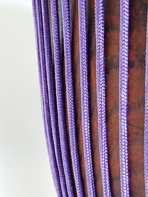 PES verstärktes Djembe Trommel Seil 5 mm Violett 100 m