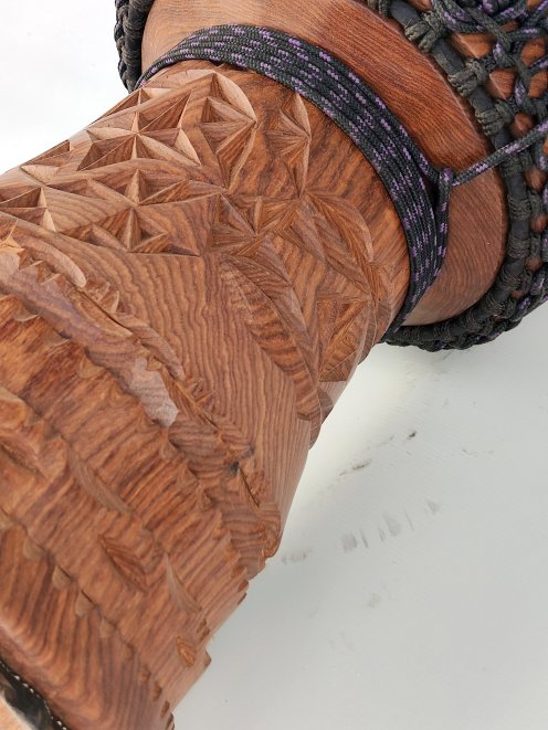 Große Djembe aus Guinea - Oberklasse Djembe Trommel