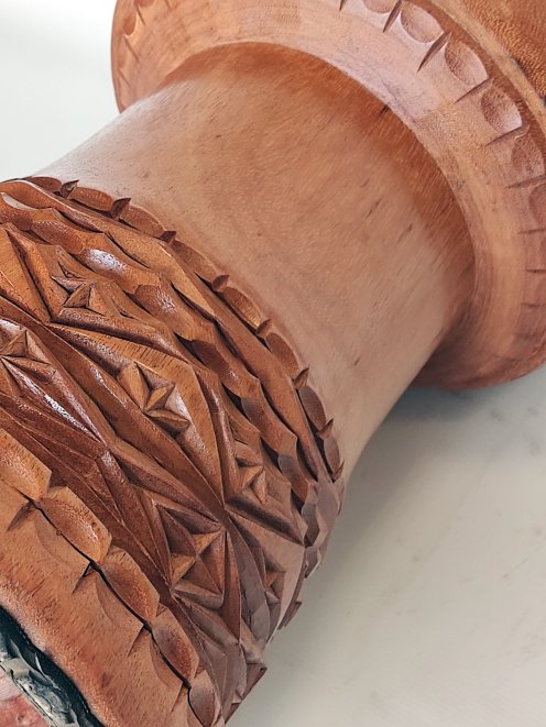 Lenke Djembe Korpus aus Guinea - Oberklasse Djembe